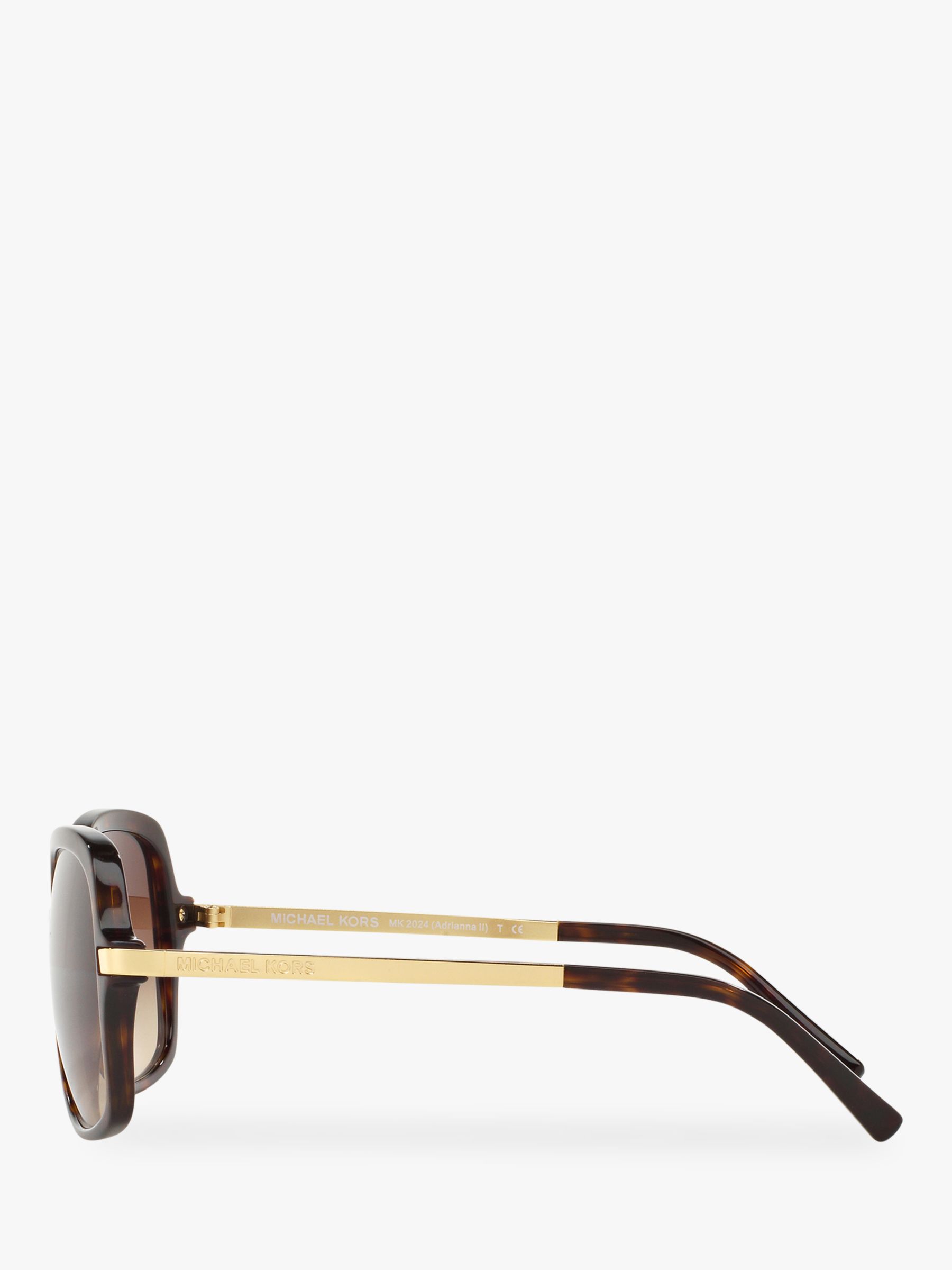 Buy Michael Kors MK2024 Women's Adrianna II Square Sunglasses Online at johnlewis.com