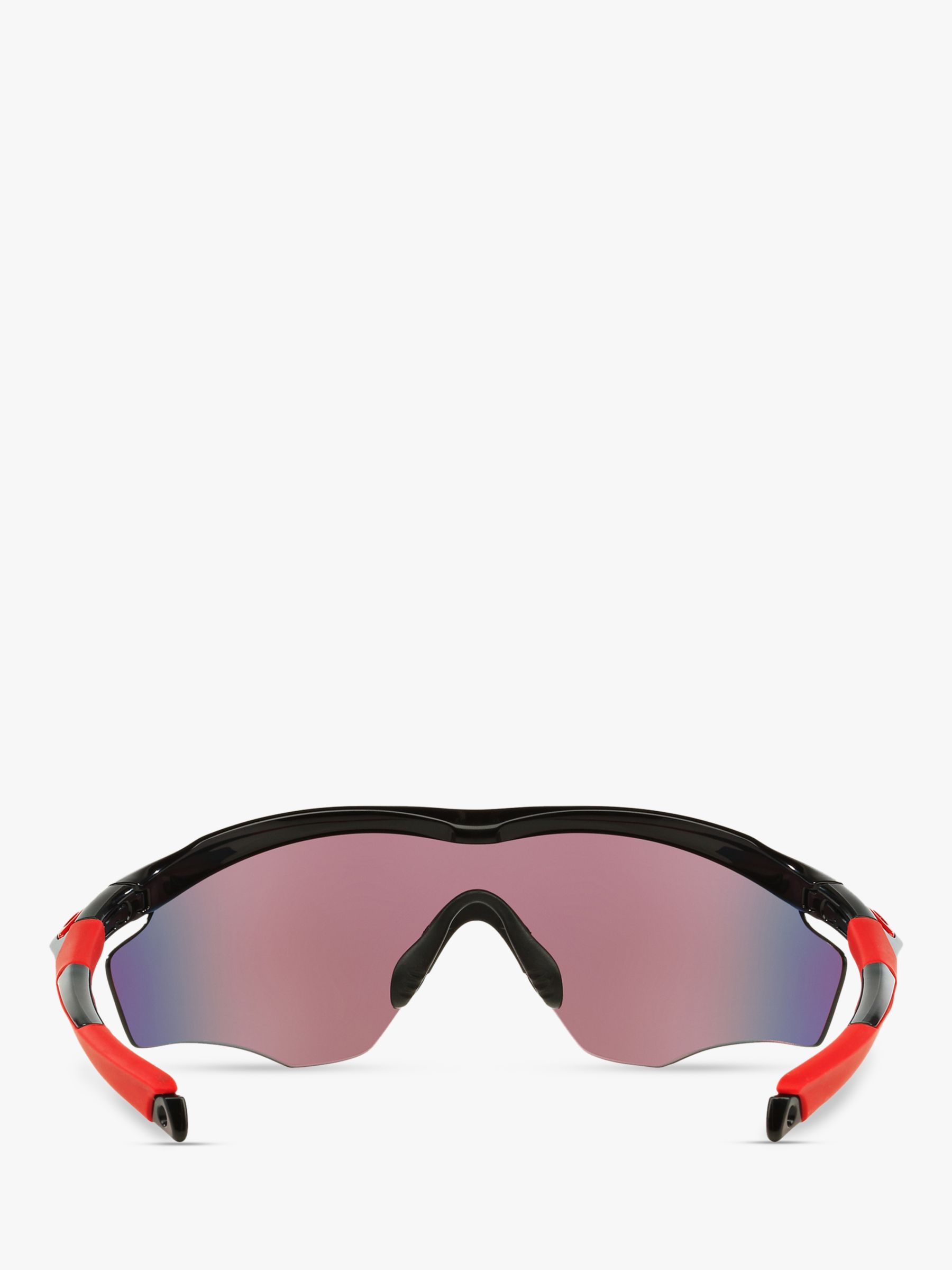 Oakley OO9343 Men's M2 Frame XL Prizm Wrap Sunglasses, Black/Mirror Pink