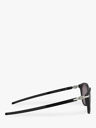 Oakley OO9439 Men's Pitchman R Prizm Round Sunglasses, Satin Black/Grey