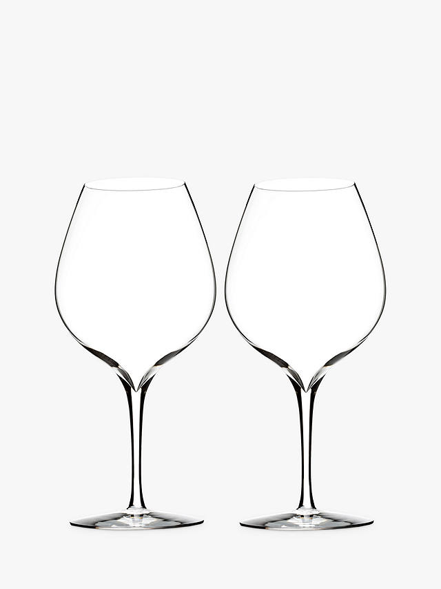 Waterford Crystal Elegance Merlot Wine Crystal Glasses, 660ml, Set of 2, Clear