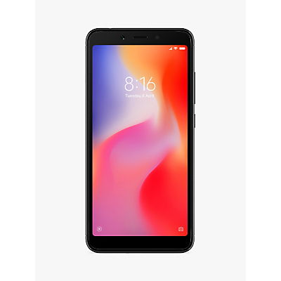 Xiaomi Redmi 6 Dual SIM Smartphone, Android, 5.45”, 4G LTE, SIM Free, 32GB