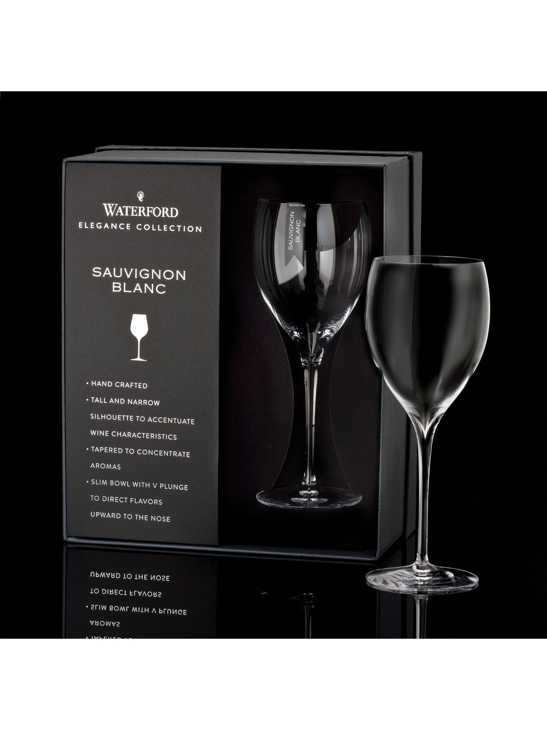 Waterford Crystal Elegance Sauvignon Blanc Wine Crystal Glasses 430ml