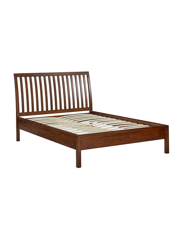 Medan Bed Frame King Size Dark Wood, Heavy Duty Wooden King Size Bed Frame