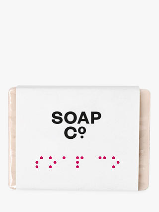 The Soap Co. Geranium & Rhubarb Bar Soap, 125g