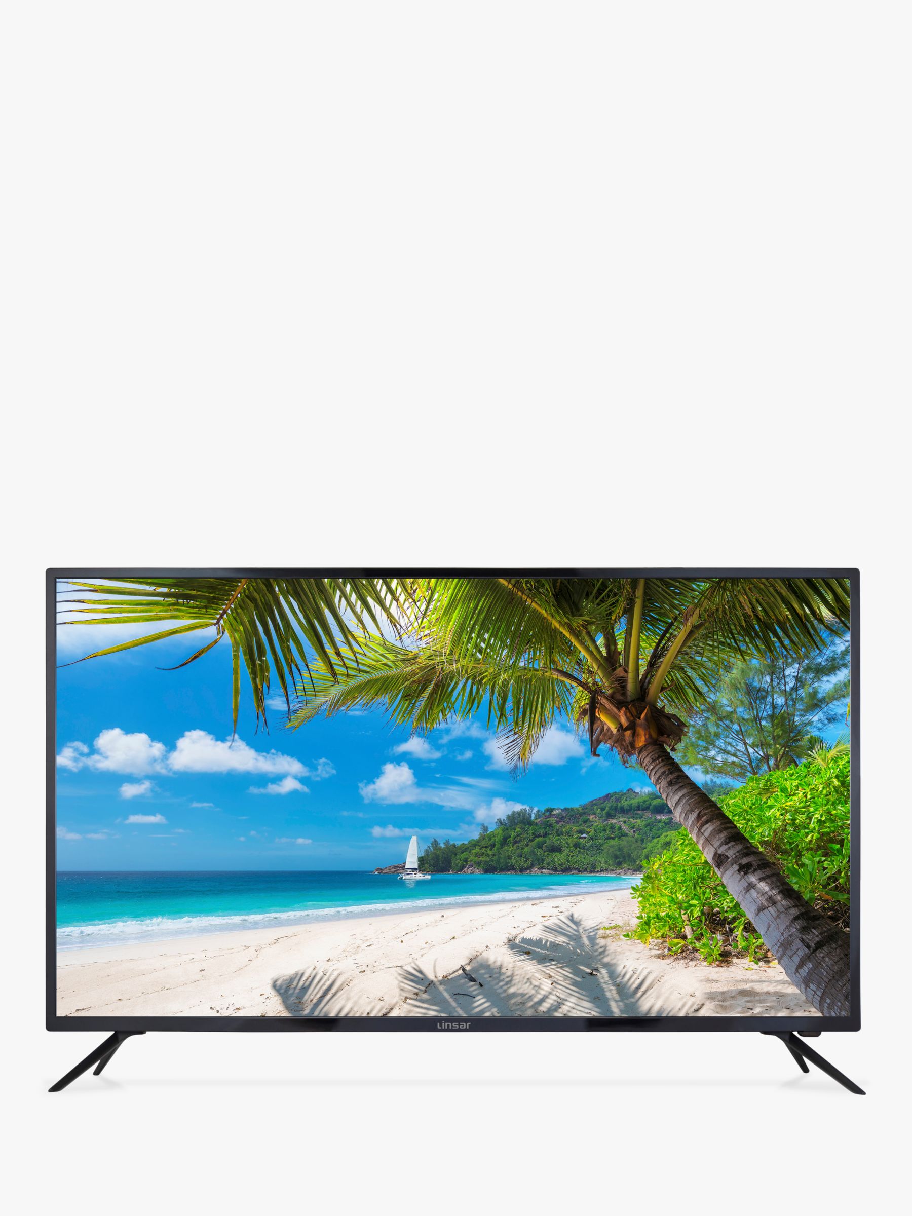 Linsar 50UHD520 LED 4K Ultra HD TV, 50 with Freeview HD, Black