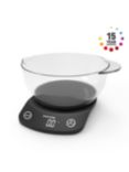 Salter Electronic Digital Kitchen Scale & 1.8L Bowl, 5kg