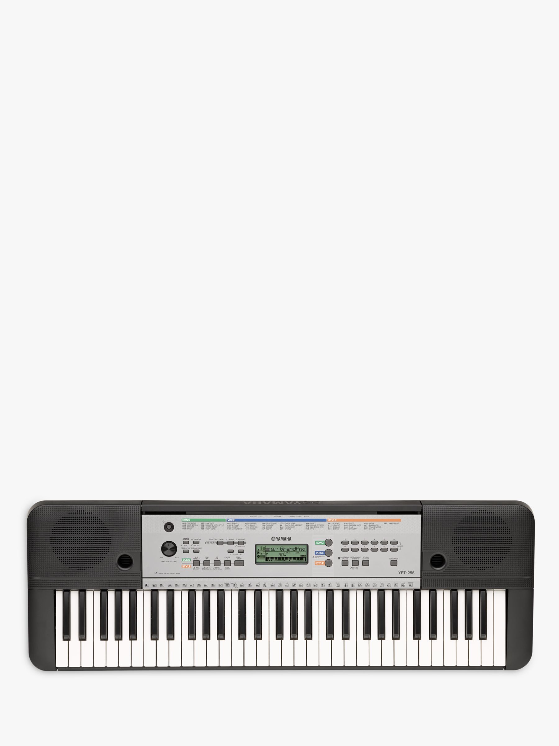 Yamaha YPT-255 Portable Electronic Keyboard
