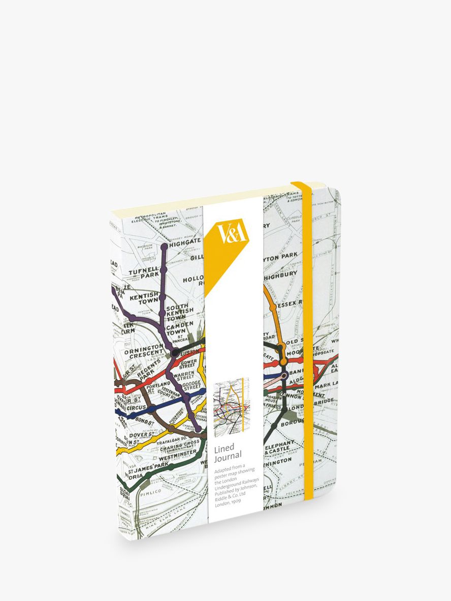 Museums & Galleries V&A Museum Underground A5 Notebook review