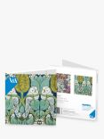 Museums & Galleries V&A Museum Voysey Birds Note Cards, Pack of 8