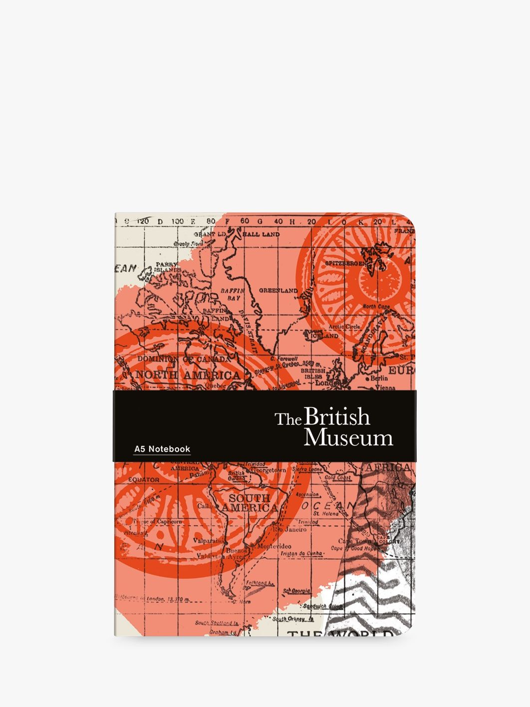 Museums & Galleries British Museum Map of the World A5 Notebook review