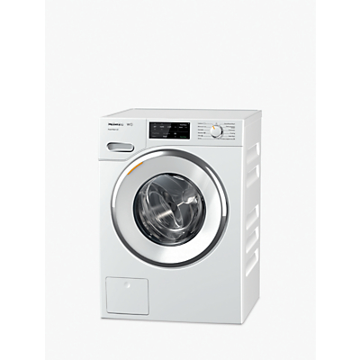 Miele WWI320 Freestanding Washing Machine, 9kg Load, A+++ Energy Rating, 1600rpm Spin, White