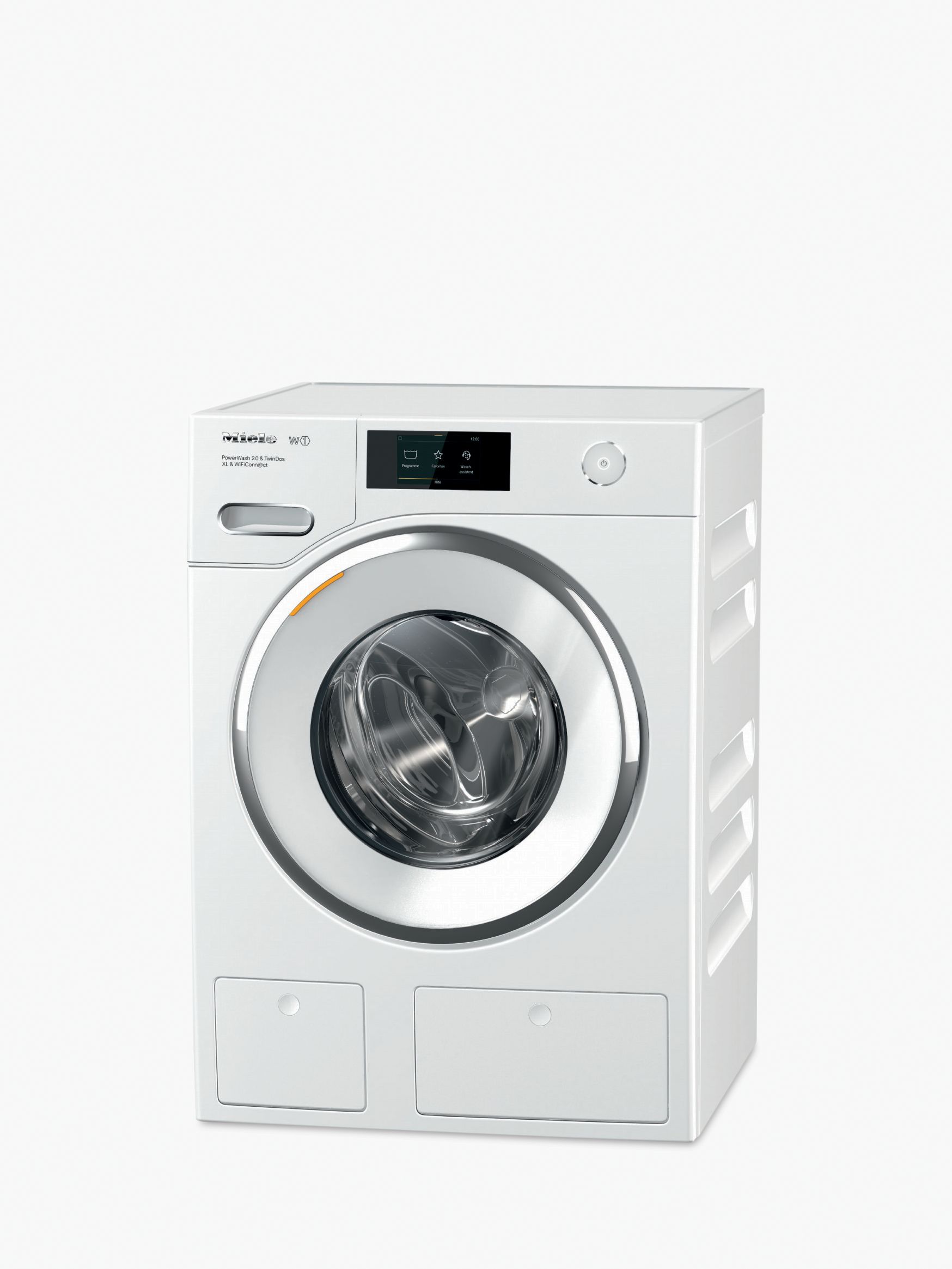 Miele WWR860WPS Freestanding Washing Machine, 9kg Load, A+++ Energy Rating, 1600rpm Spin, White