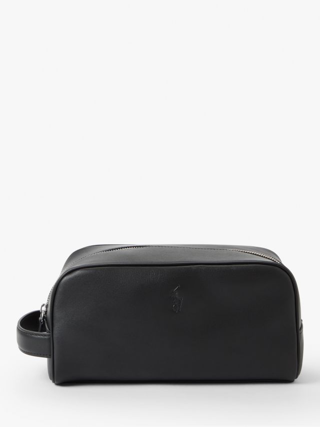 Polo ralph lauren outlet leather wash bag