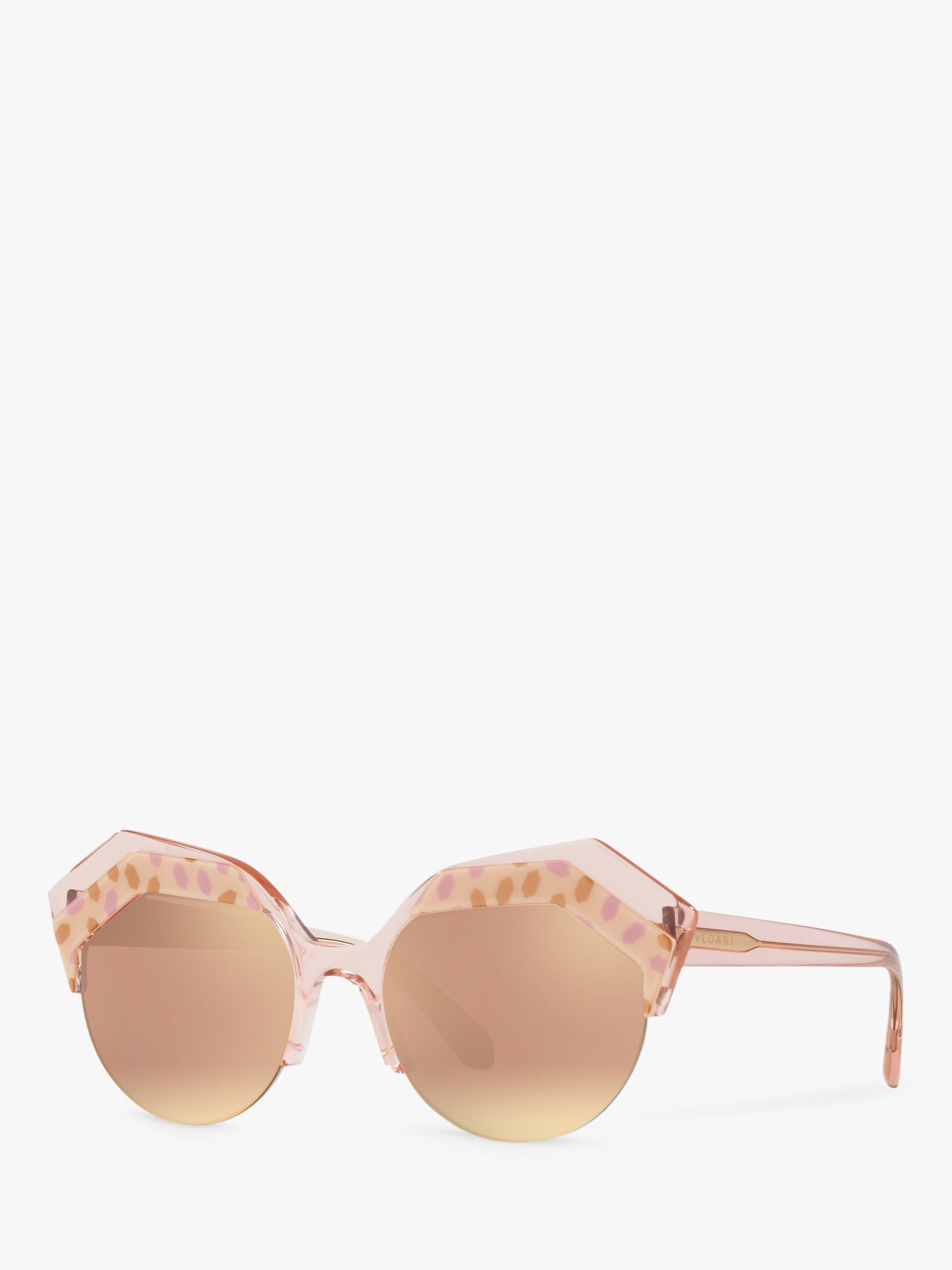 bvlgari pink mirror sunglasses