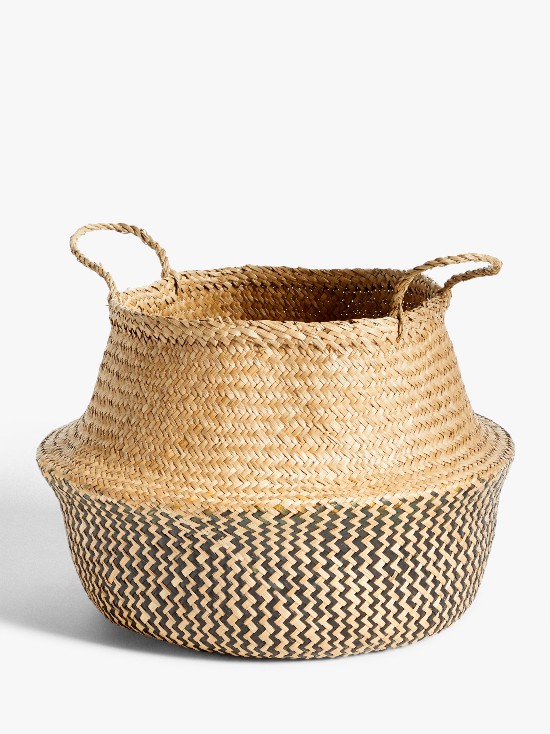 Seagrass Storage Baskets - Seagrass Storage Baskets - The Den & Now : Wicker & seagrass storage baskets from store.