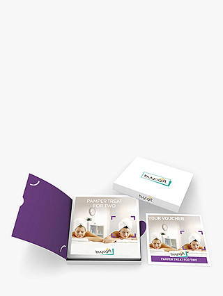 Buyagift Pamper Treat for Two Gift Experience