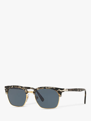 Persol PO3199S Unisex Square Sunglasses, Tortoise Grey/Black