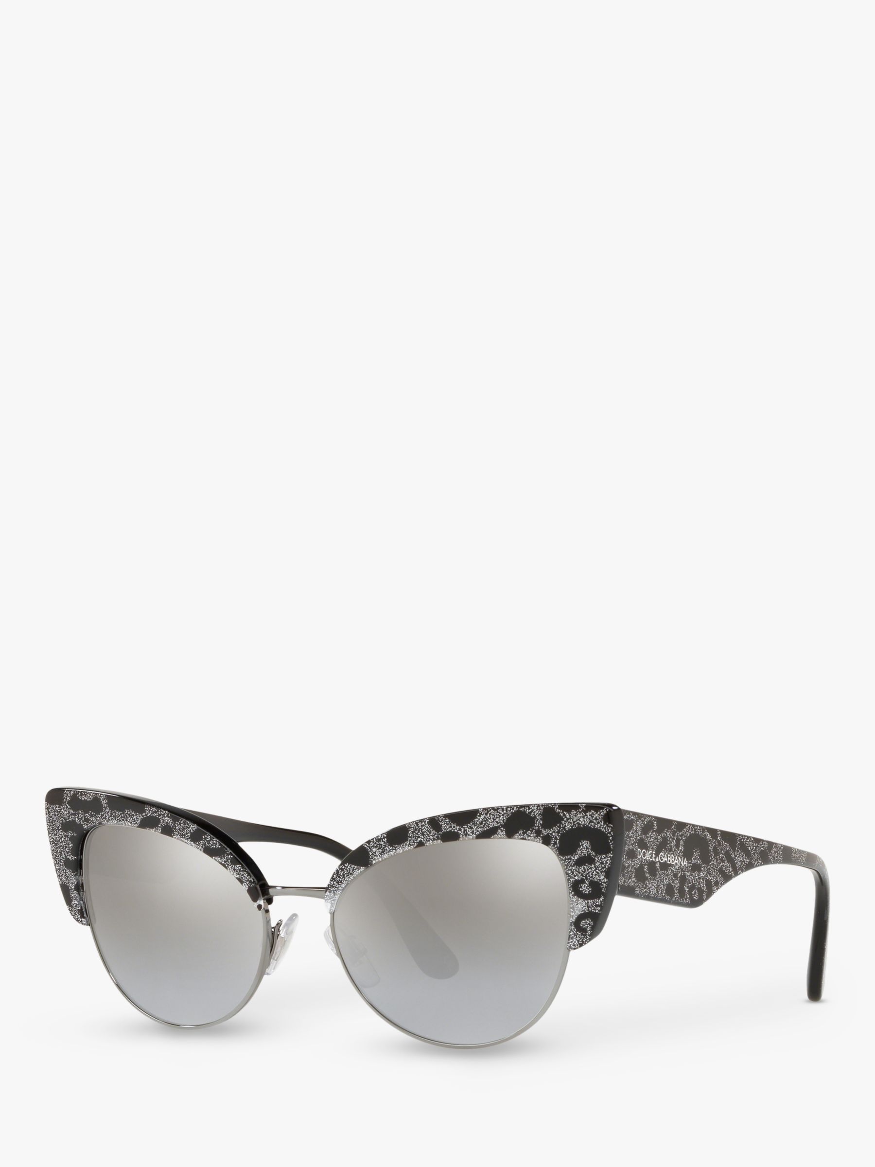 dolce and gabbana black cat eye sunglasses
