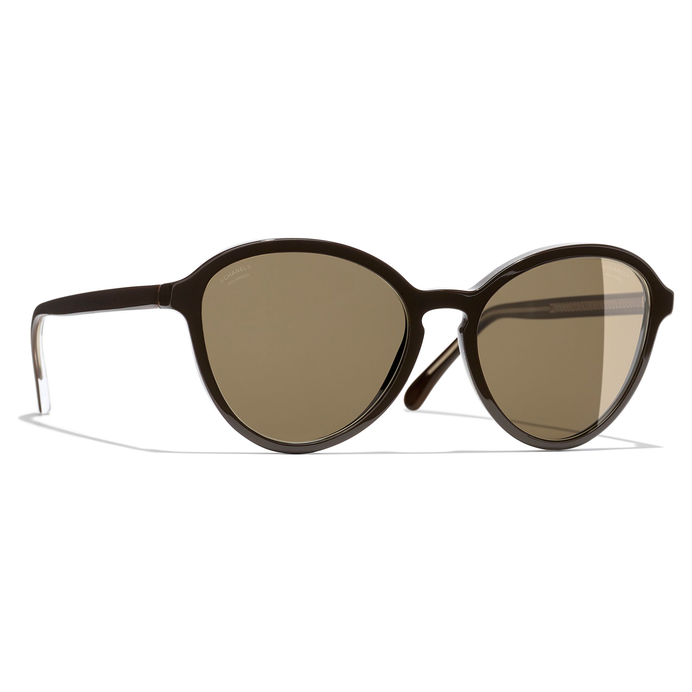 New gold Chanel Pantos sunglasses Brown Golden Metal ref.511360 - Joli  Closet