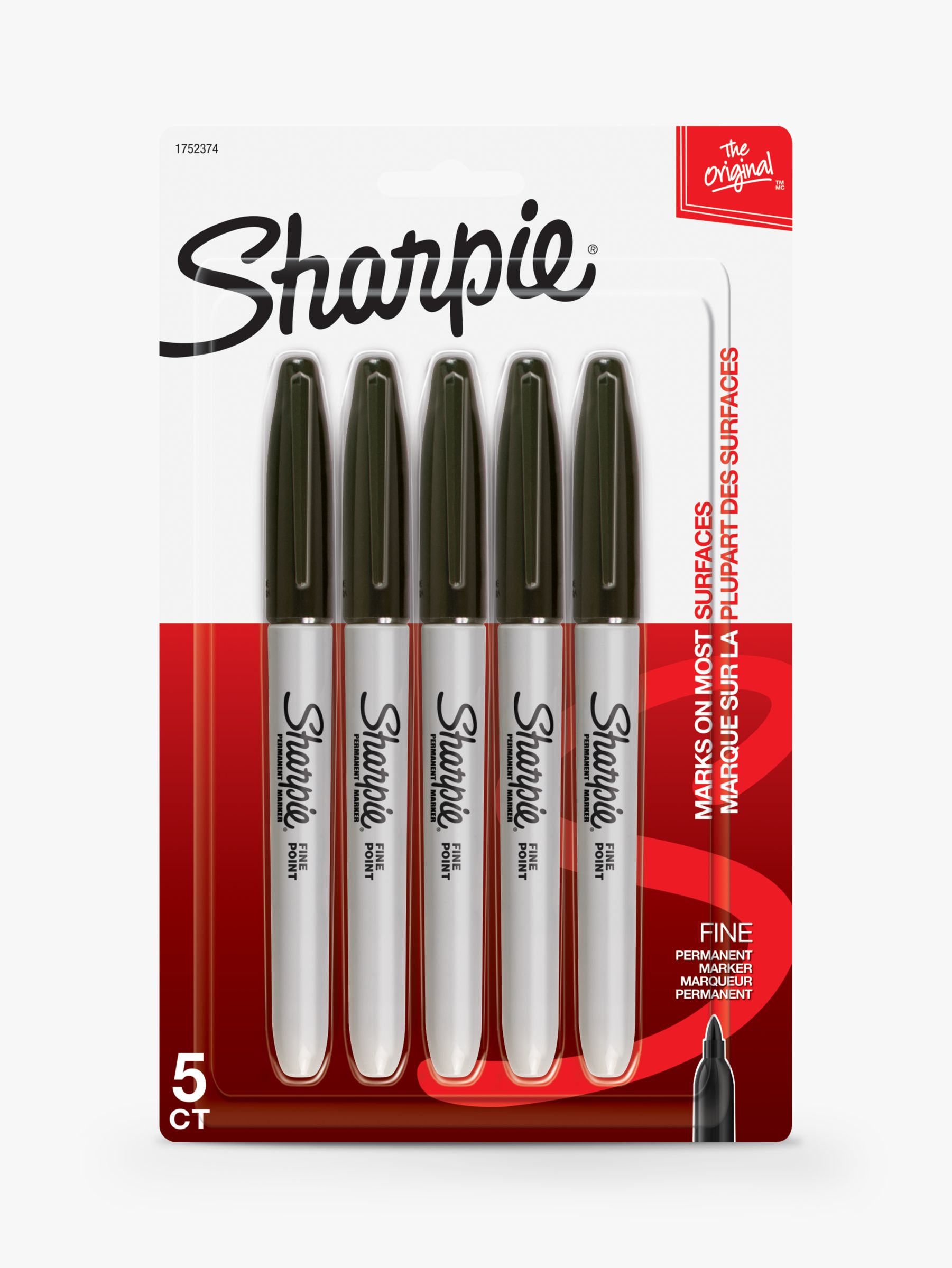 Sharpie Fine Black Permanent Markers review