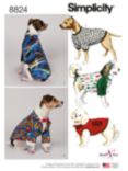 Simplicity Dog Coat Sewing Pattern, 8824