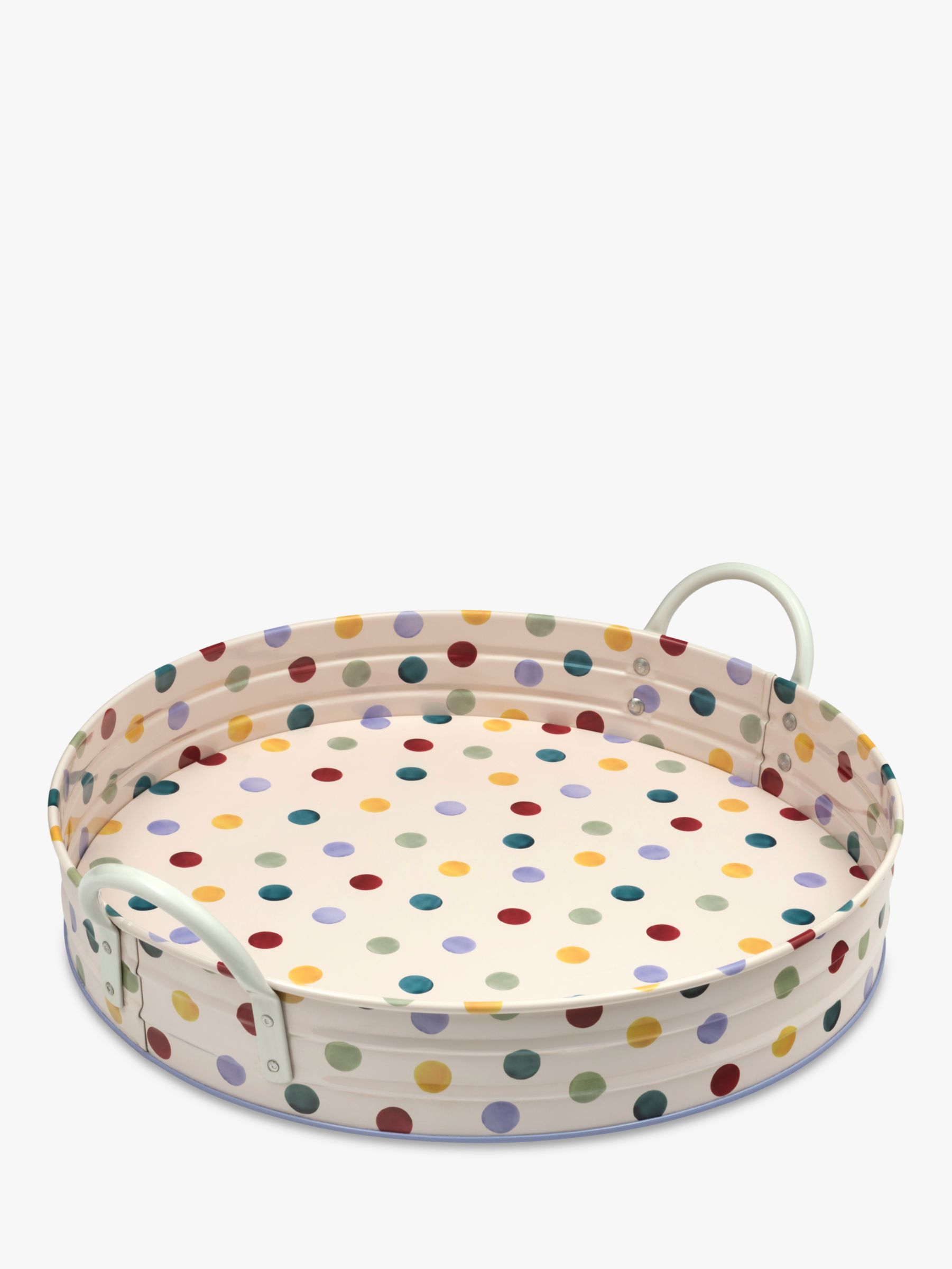 Emma Bridgewater Polka Dot Large Handle Round Tray review