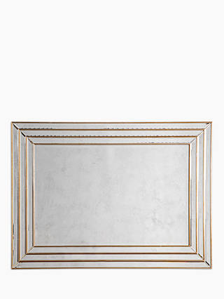 Josephine Rectangular Mirror, 117 x 86cm, Champagne