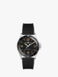 Bell & Ross BRV292-HER-ST/SRB Men's Heritage Automatic Date Rubber Strap Watch, Black