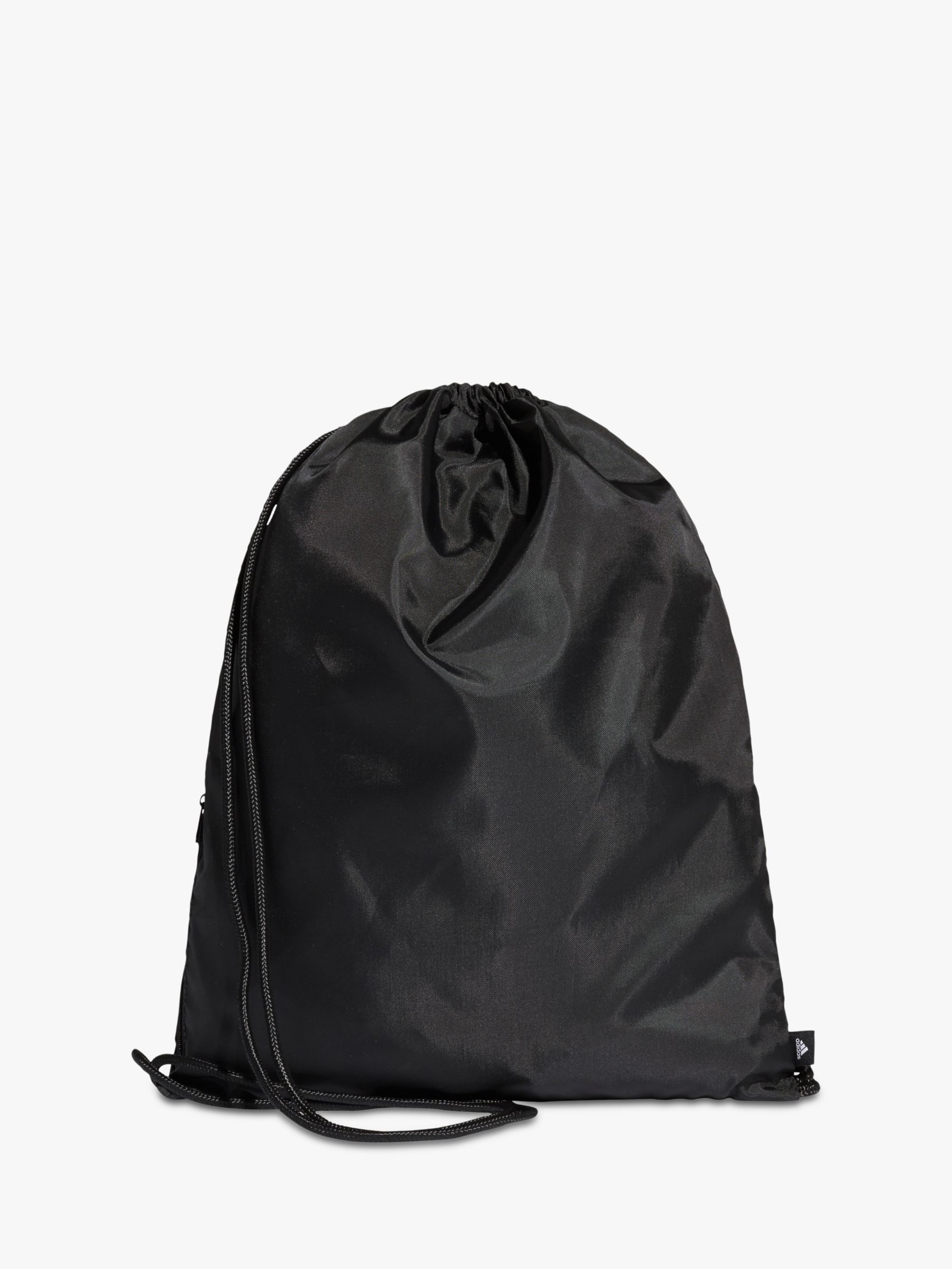adidas Performance Logo Drawstring Bag, Black/White