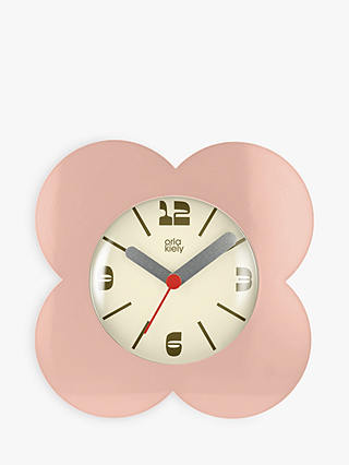 Orla Kiely Flower Petal Alarm Clock, 15cm
