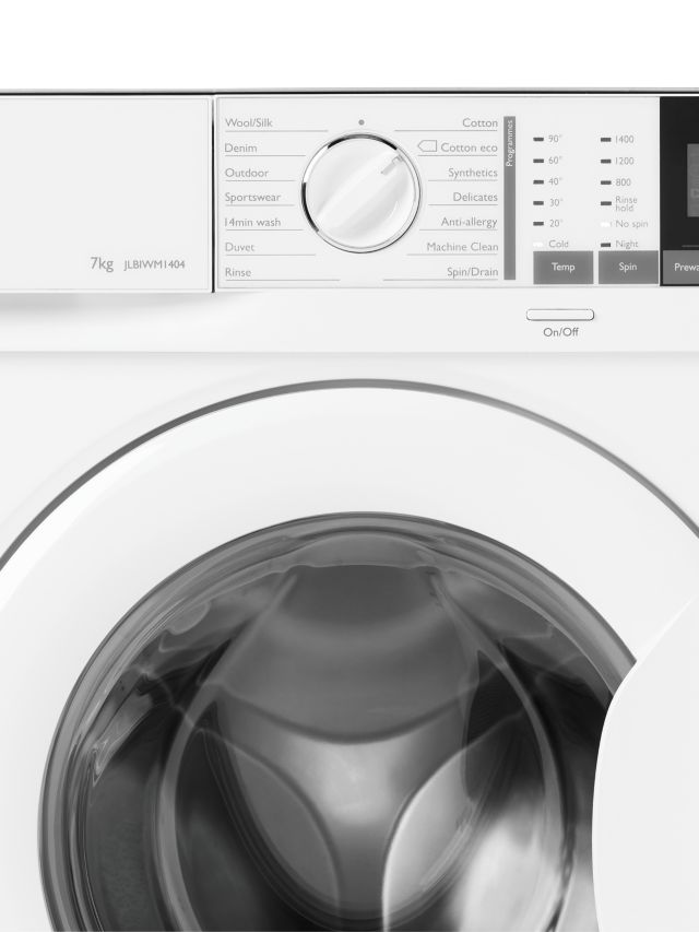 John lewis built in deals washing machine