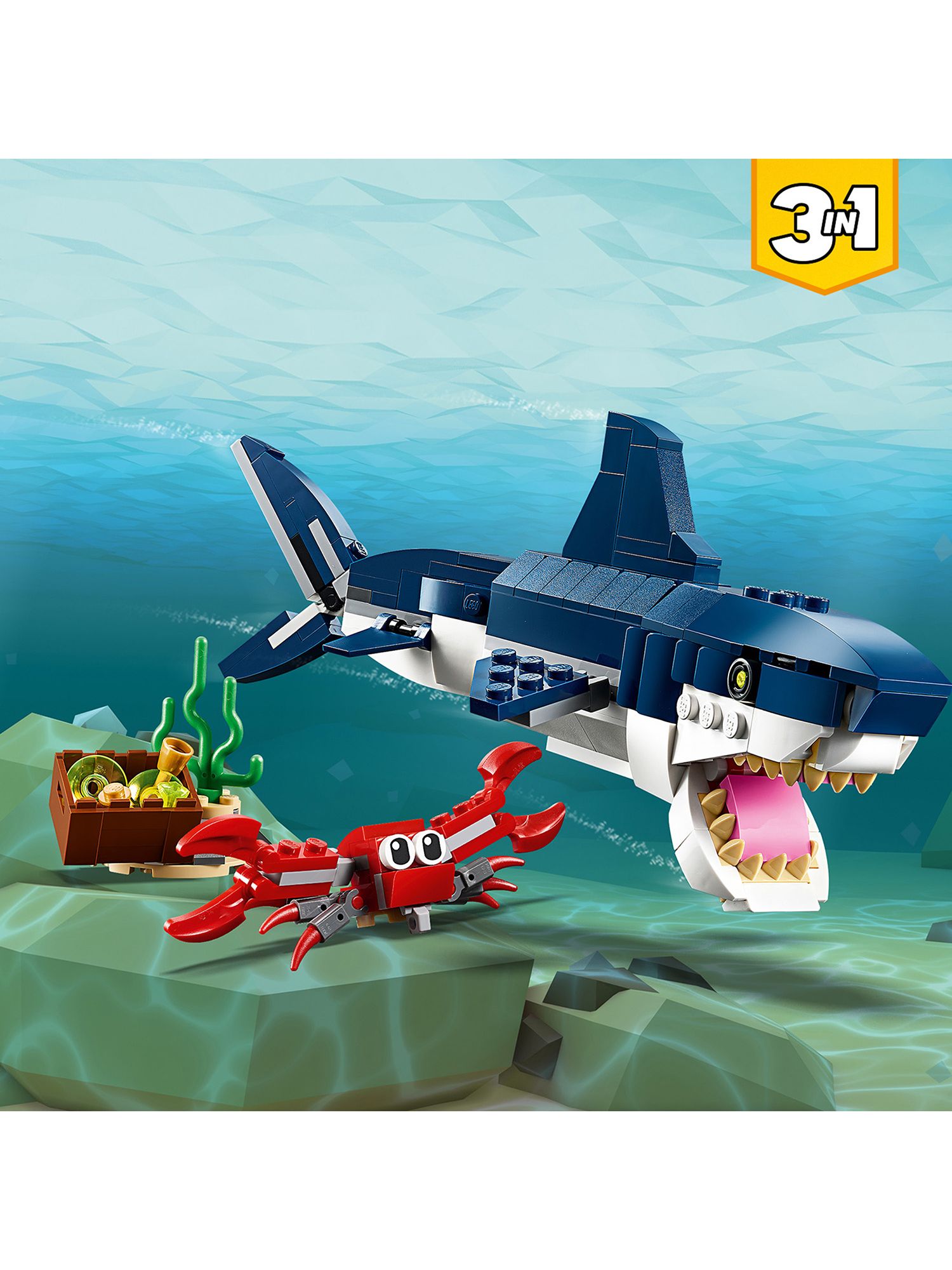 Creator cheap shark lego