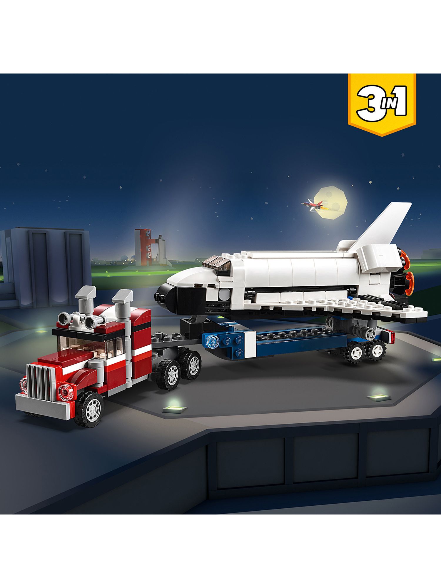 lego space shuttle transport