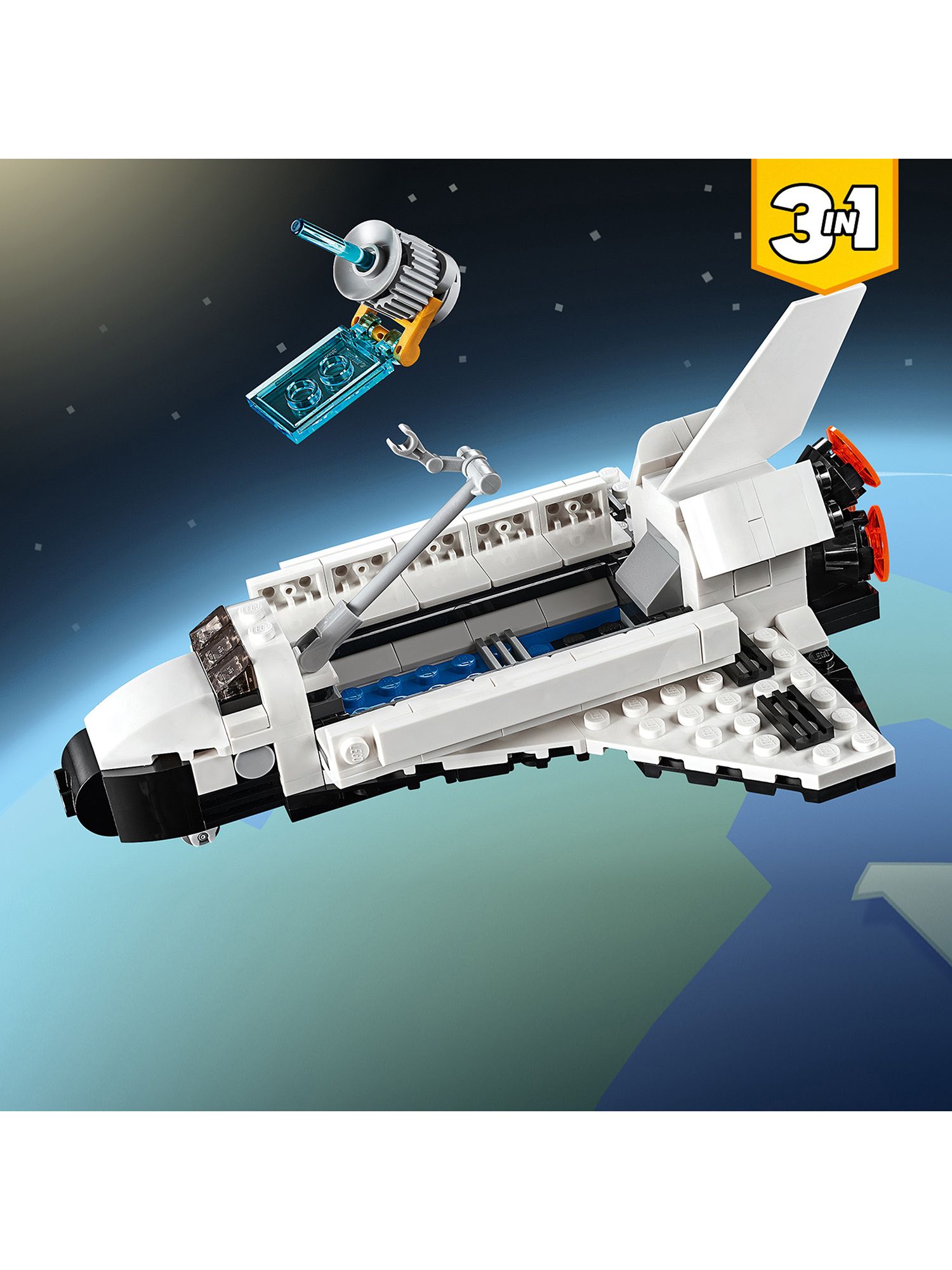 lego creator 3 in 1 shuttle
