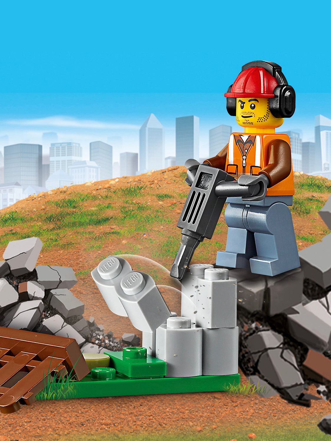 lego city construction loader