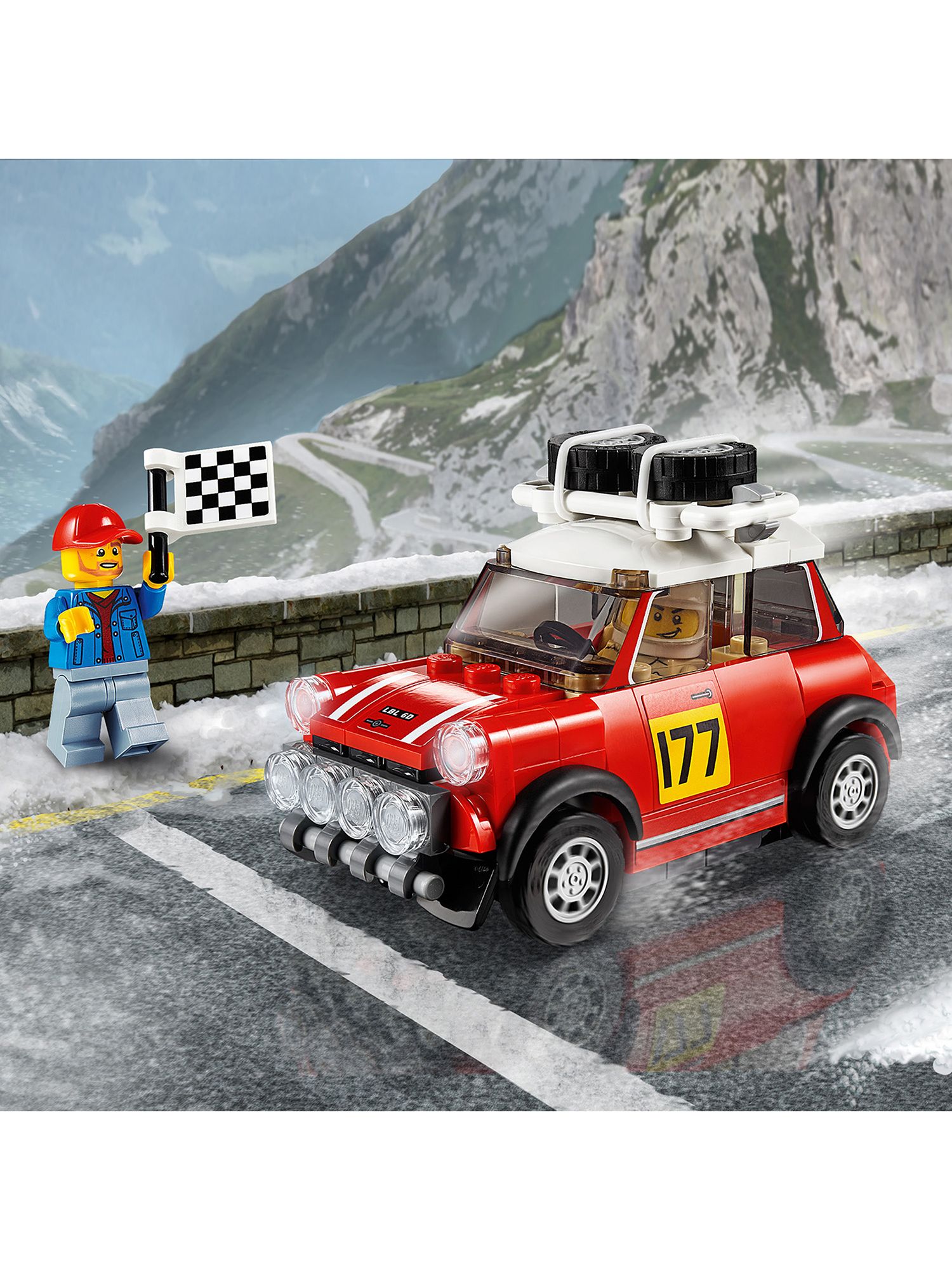 mini cooper s rally lego