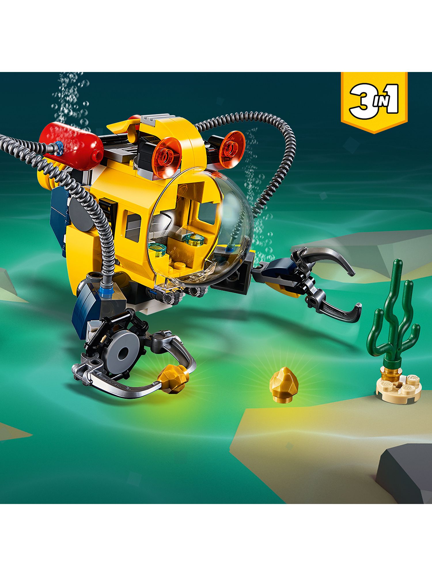 lego creator underwater robot 31090