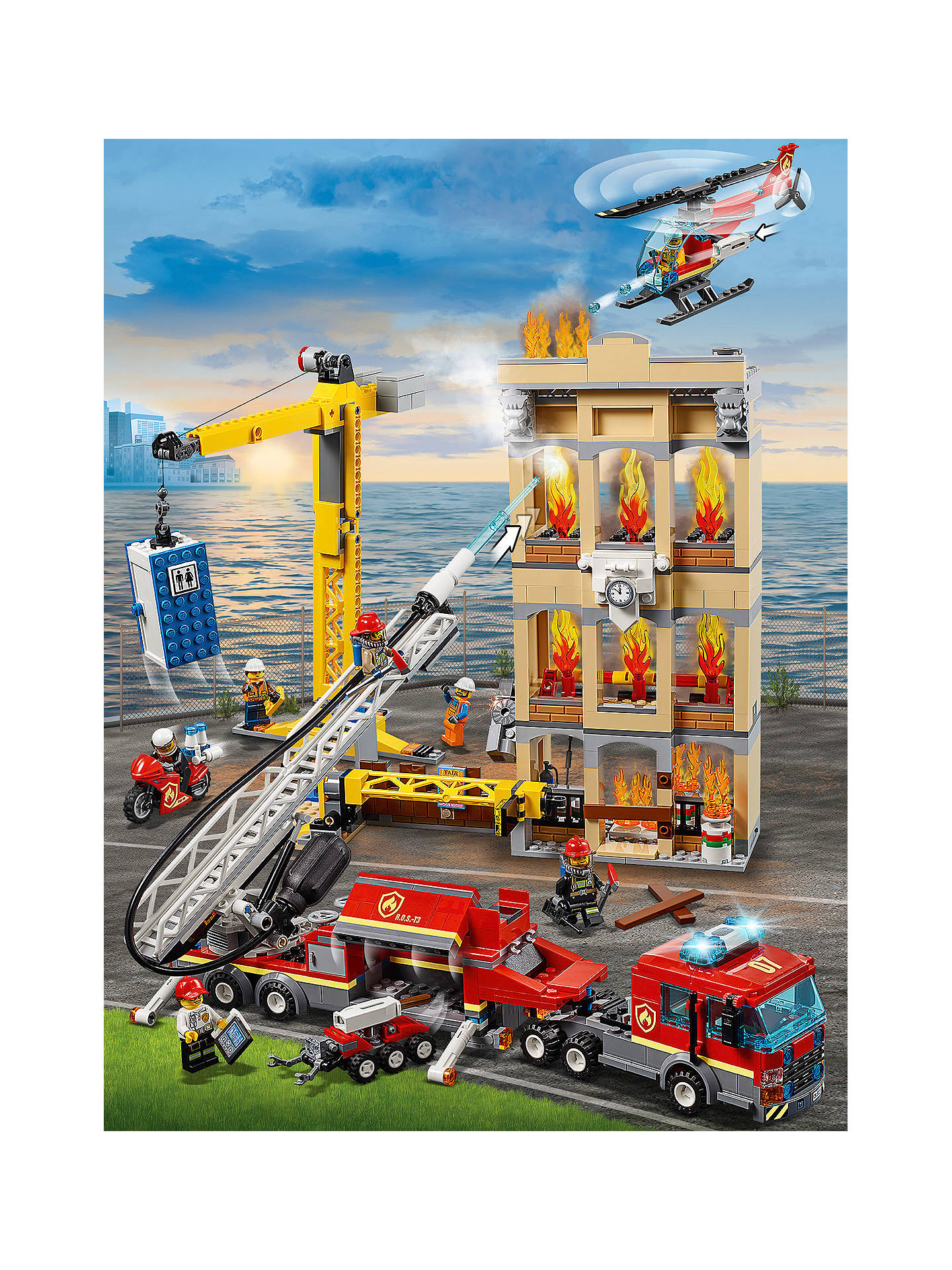 LEGO City 60216 Downtown Fire Brigade at John Lewis & Partners