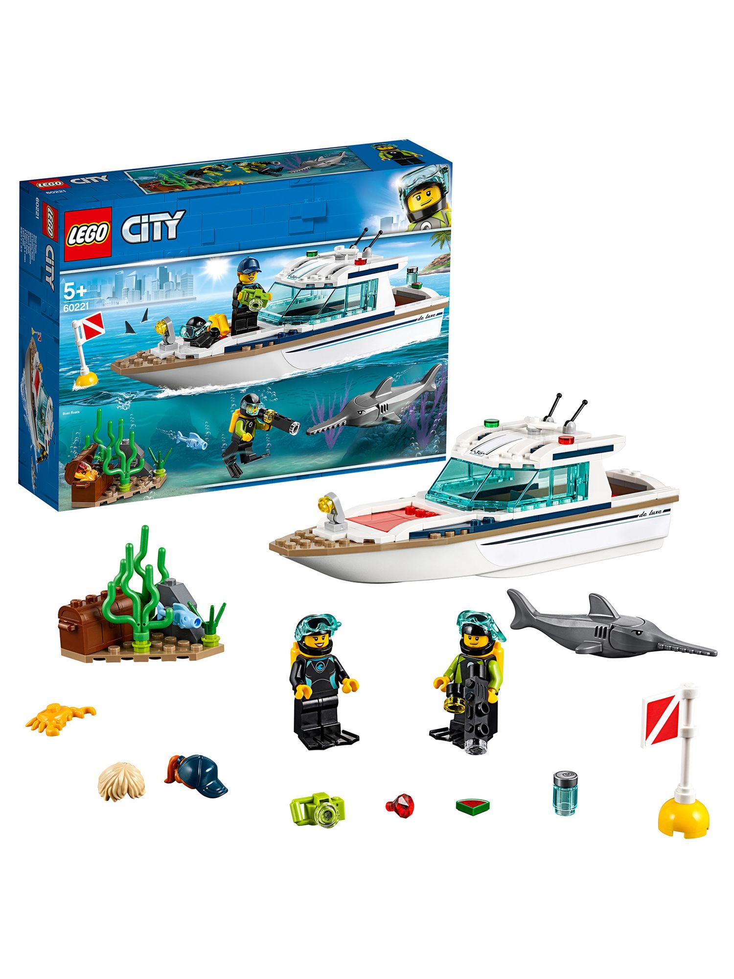 lego city diving yacht 60221