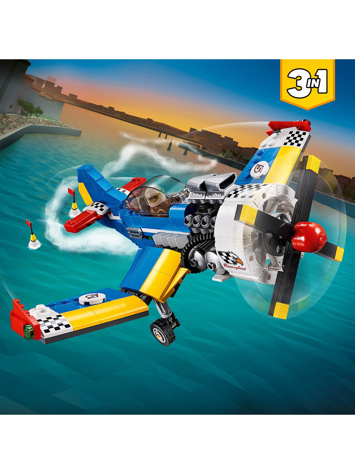 lego creator race plane 31094