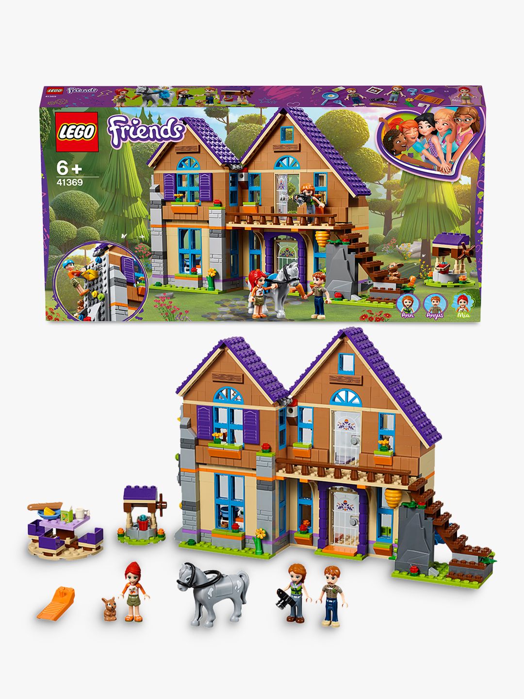 Lego Friends 41369 Mia S House At John Lewis And Partners