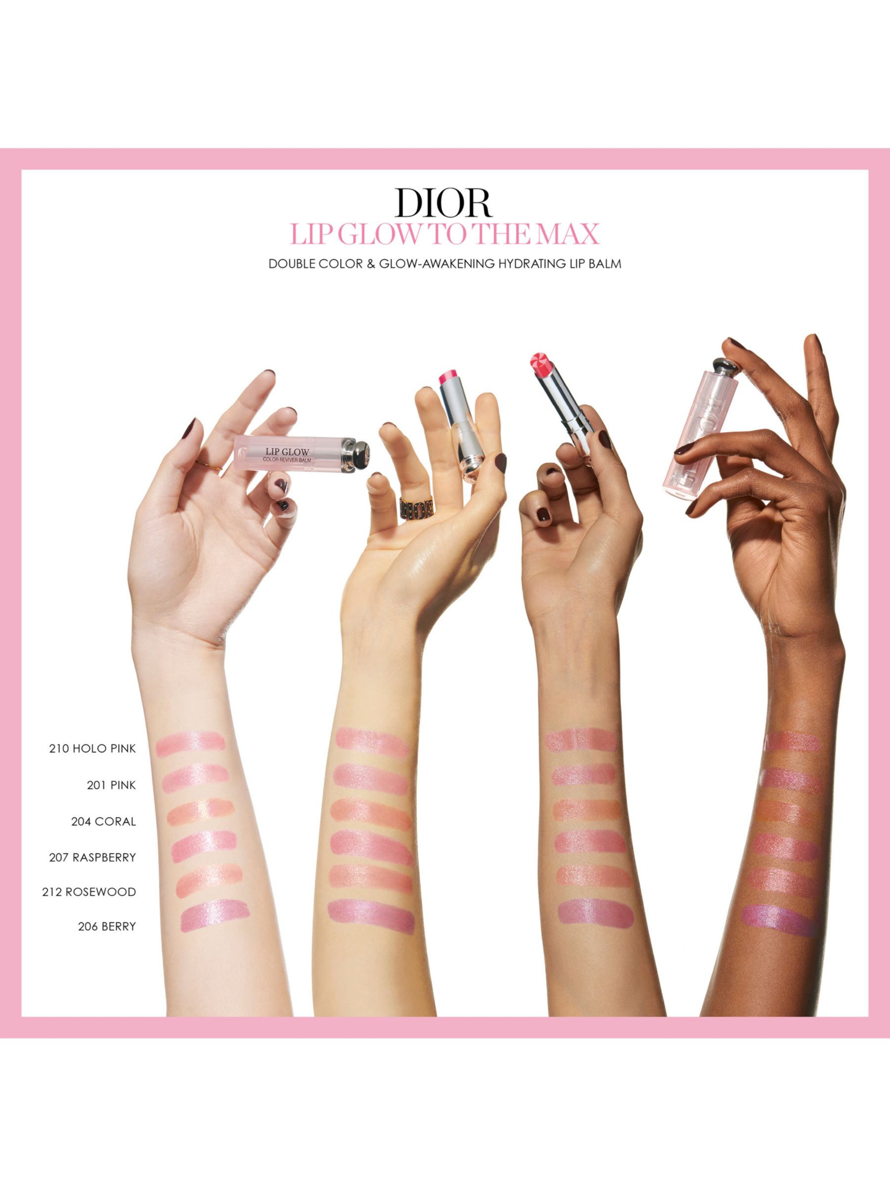dior lip glow to the max rosewood