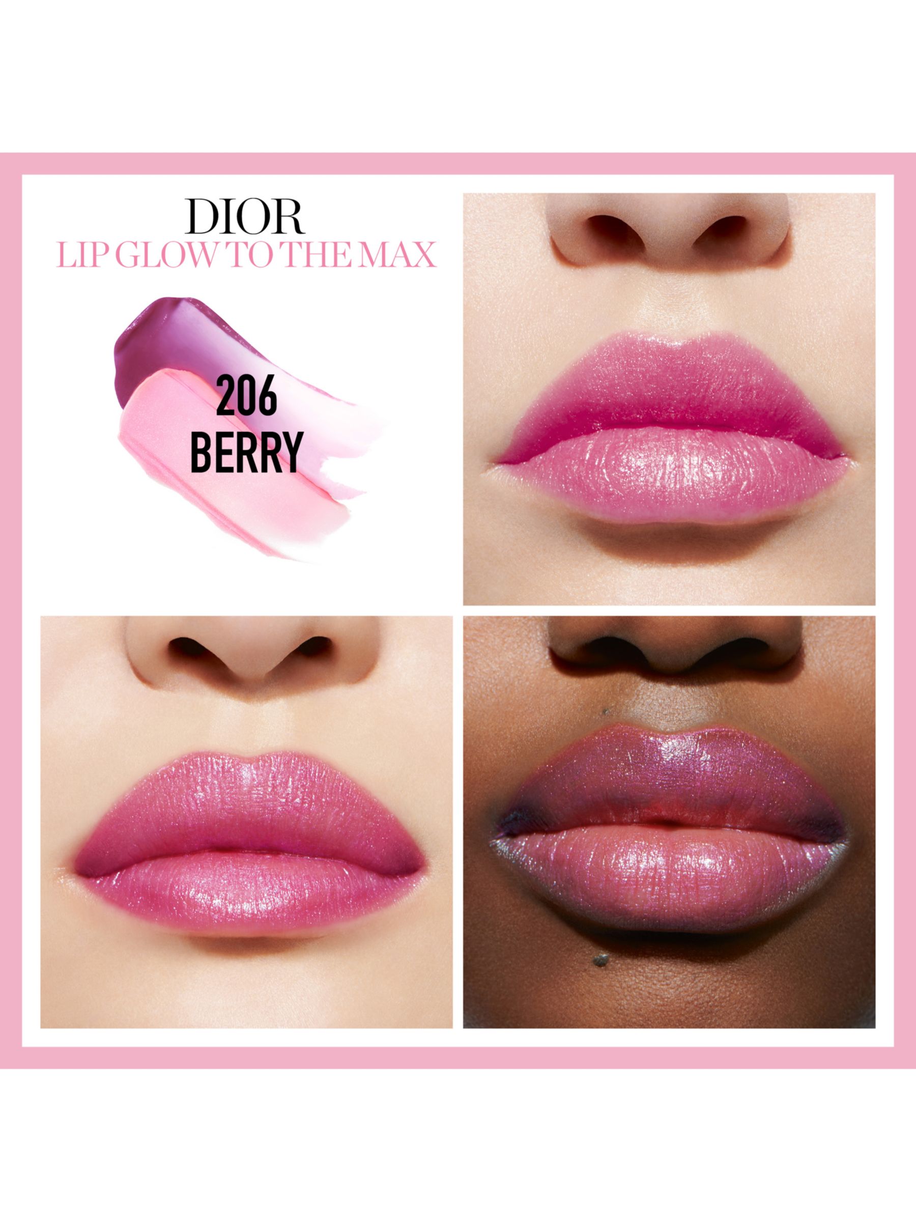 dior addict lip glow berry