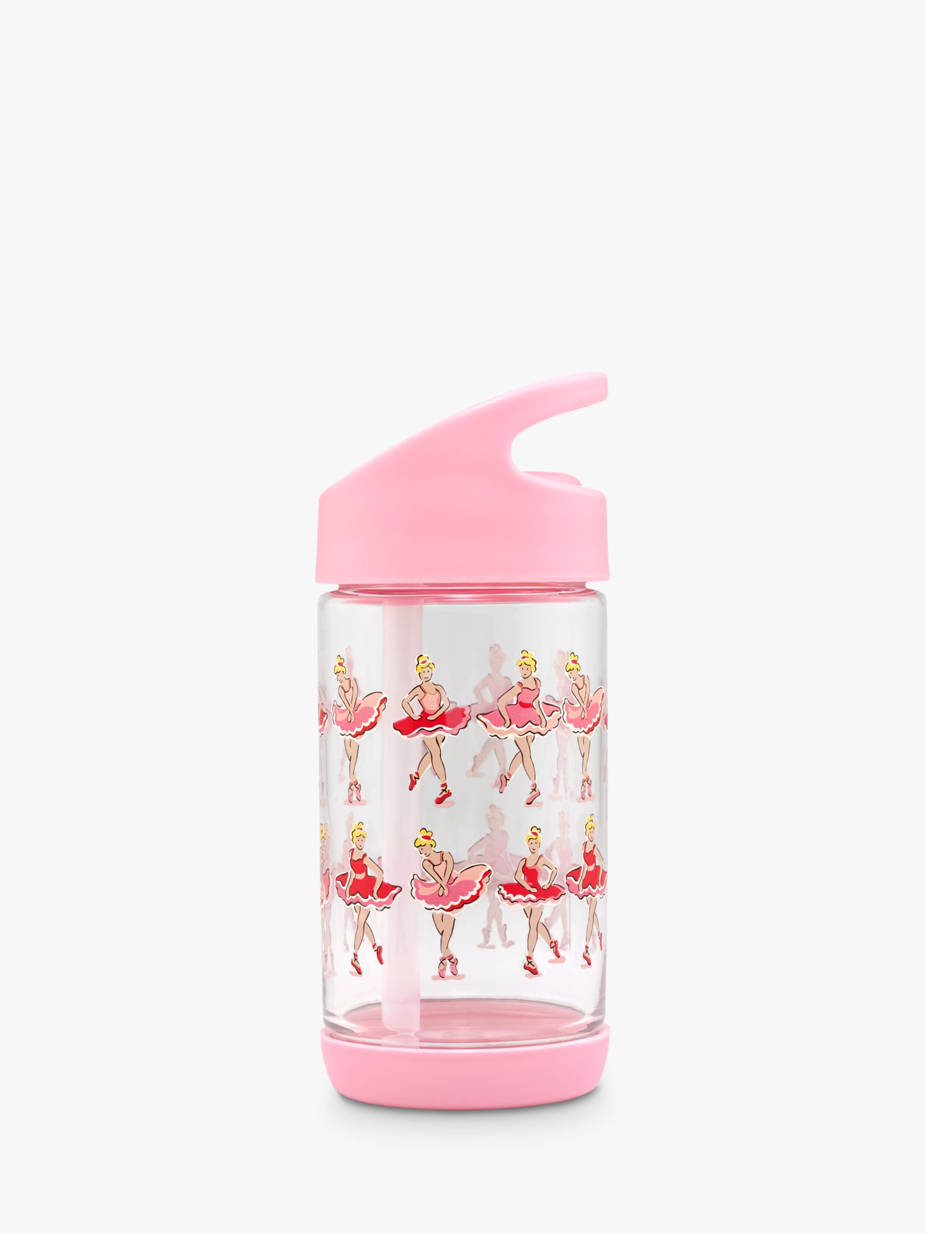 Ballerina Stripe Drink Bottle, Pink 