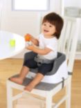 Ingenuity SmartClean Toddler Baby Booster Feeding Seat, Slate