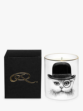 Rory Dobner Cutesy Cat Geranium Rose Scented Candle, 440g