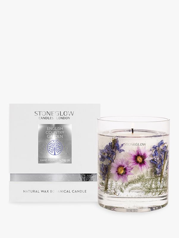 Stoneglow Natures Gift English Country Garden Gel Scented Candle
