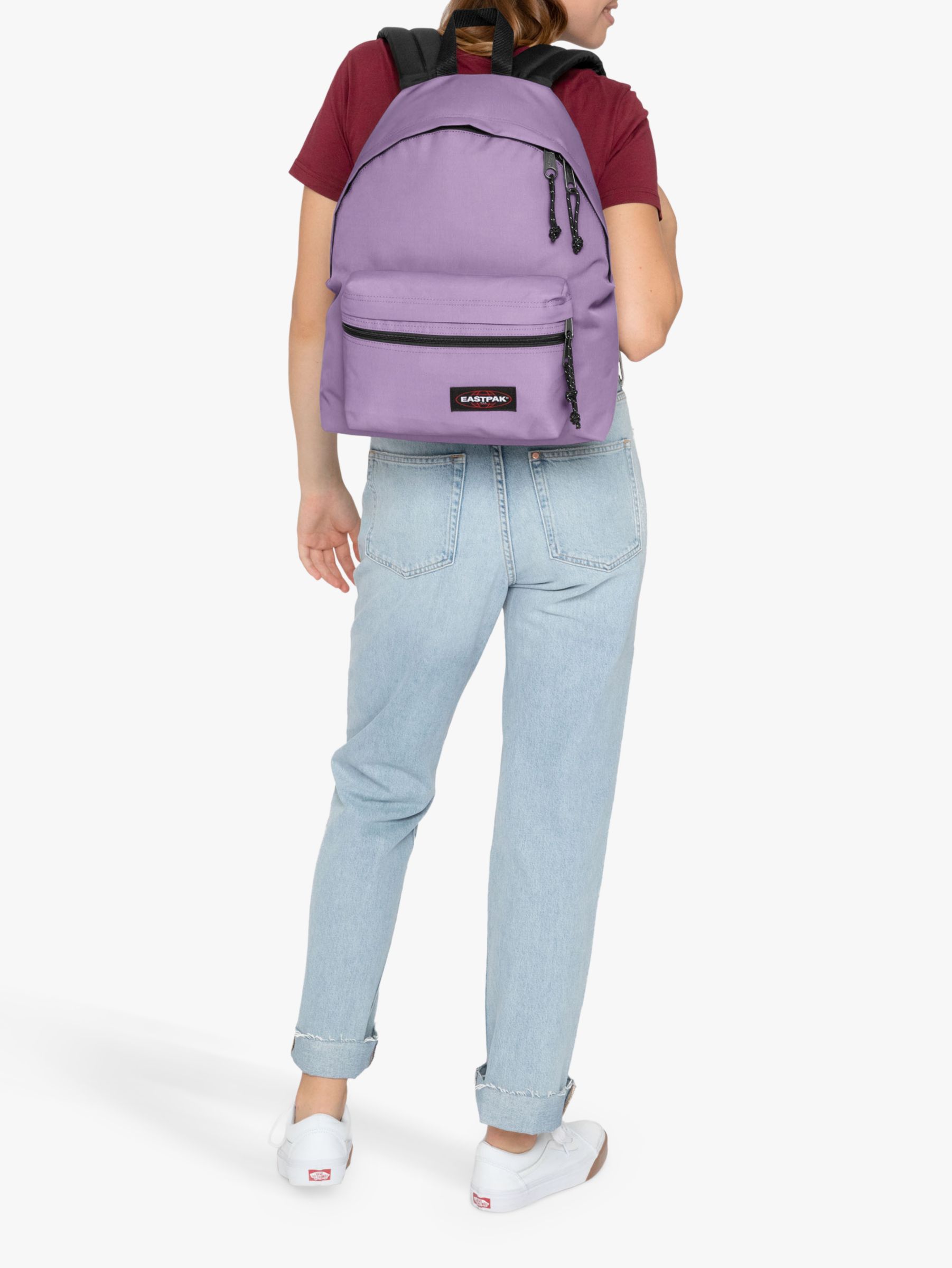 eastpak flower lilac