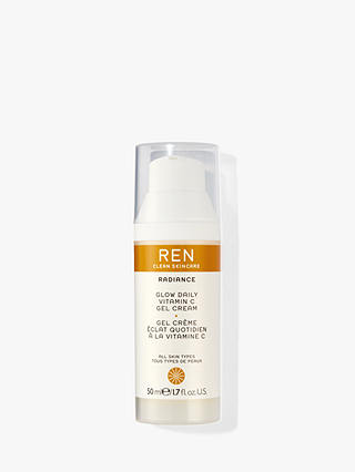 REN Clean Skincare Radiance Glow Daily Vitamin C Gel Cream, 50ml