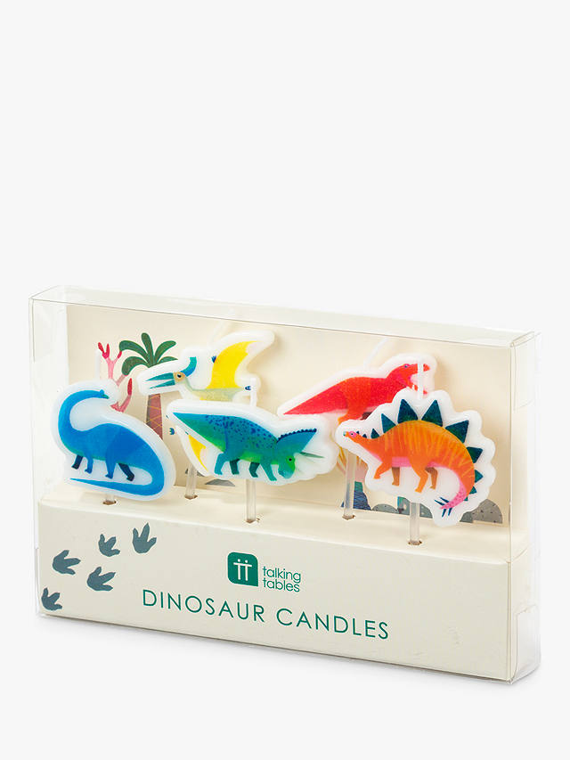 Talking Tables Dinosaur Candles, Pack of 5